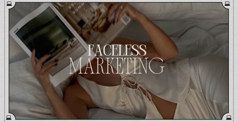 FACELESS MARKETING