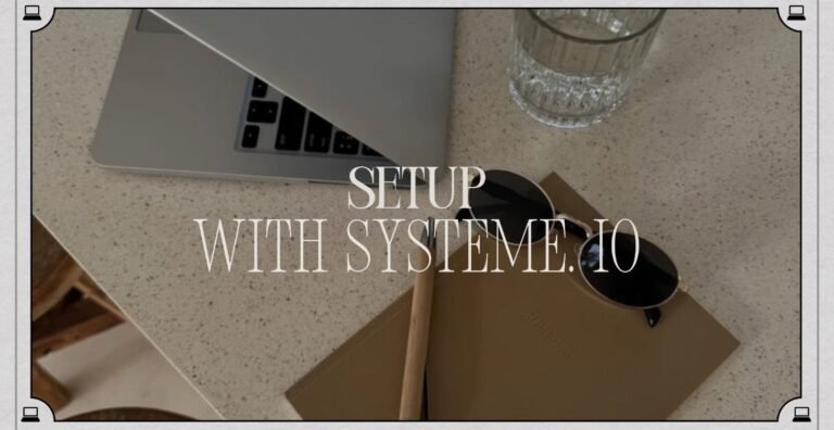 SETUP WITH SYSTEME.IO